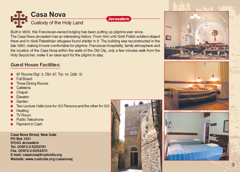Casa Nova Guest House Jerusalem